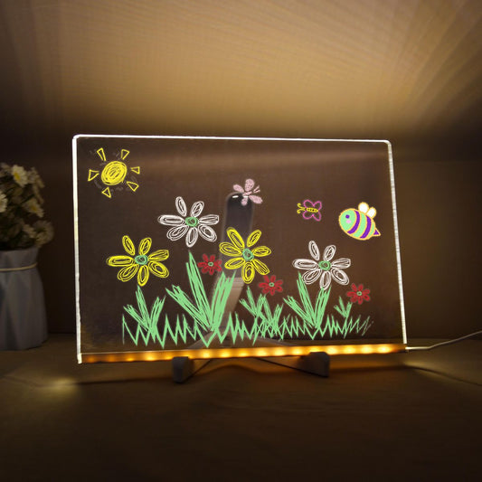 Lysende LED-tegnebrett